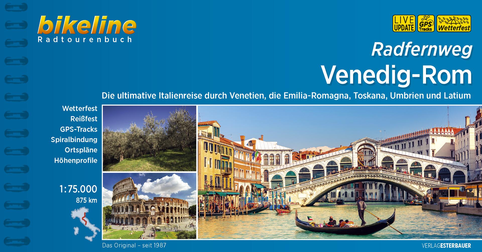 Foto vom Radfernweg Venedig-Rom