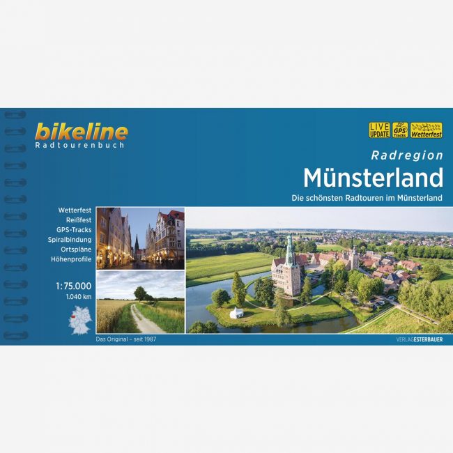 bikeline Radtourenbuch Radregion Münsterland