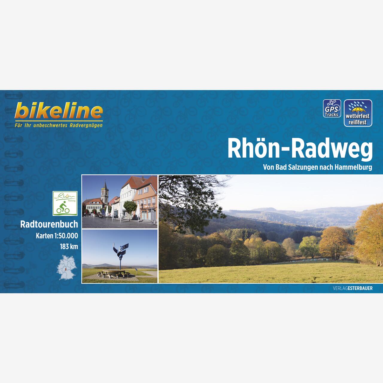 bikeline Radtourenbuch Rhön-Radweg - Verlag Esterbauer