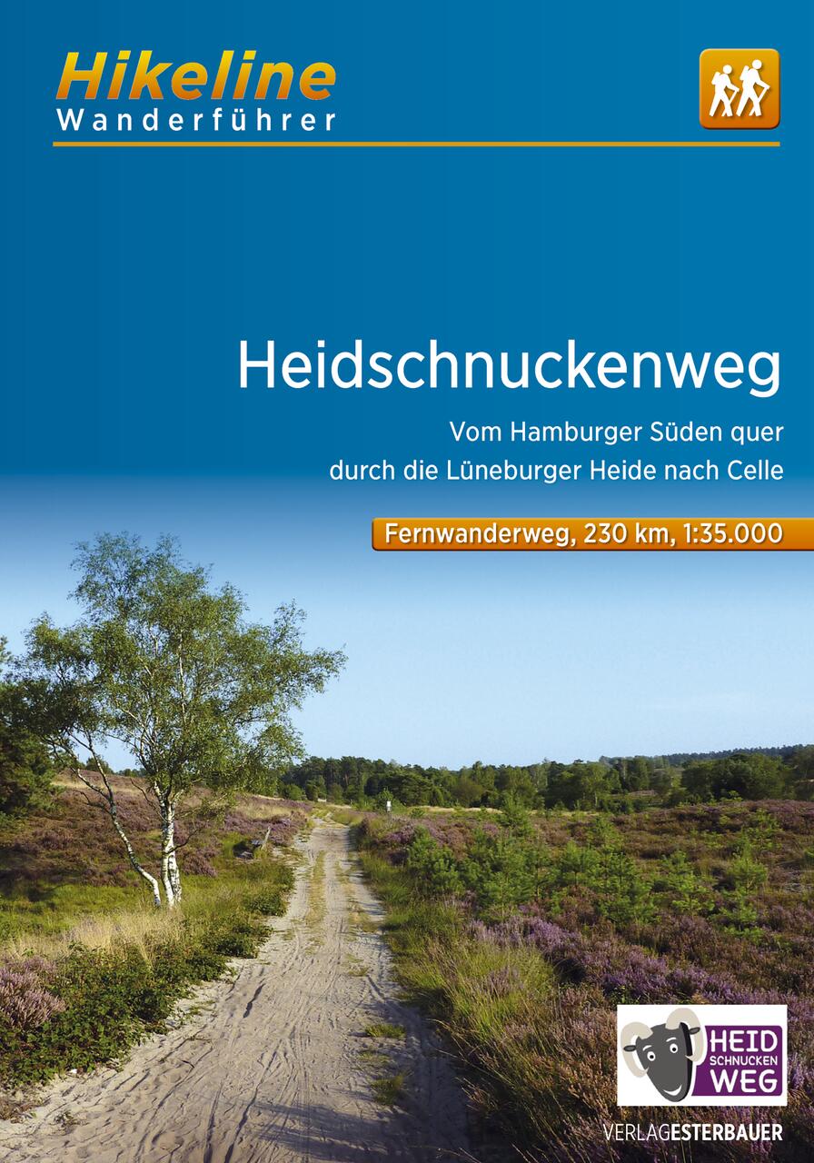 Foto vom Fernwanderweg Heidschnuckenweg Foto vom Fernwanderweg Heidschnuckenweg