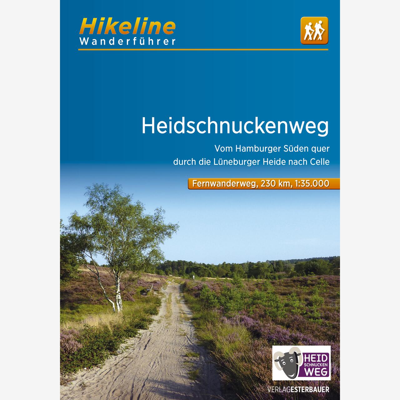 Hikeline Wanderführer Fernwanderweg Heidschnuckenweg Hikeline Wanderführer Fernwanderweg Heidschnuckenweg