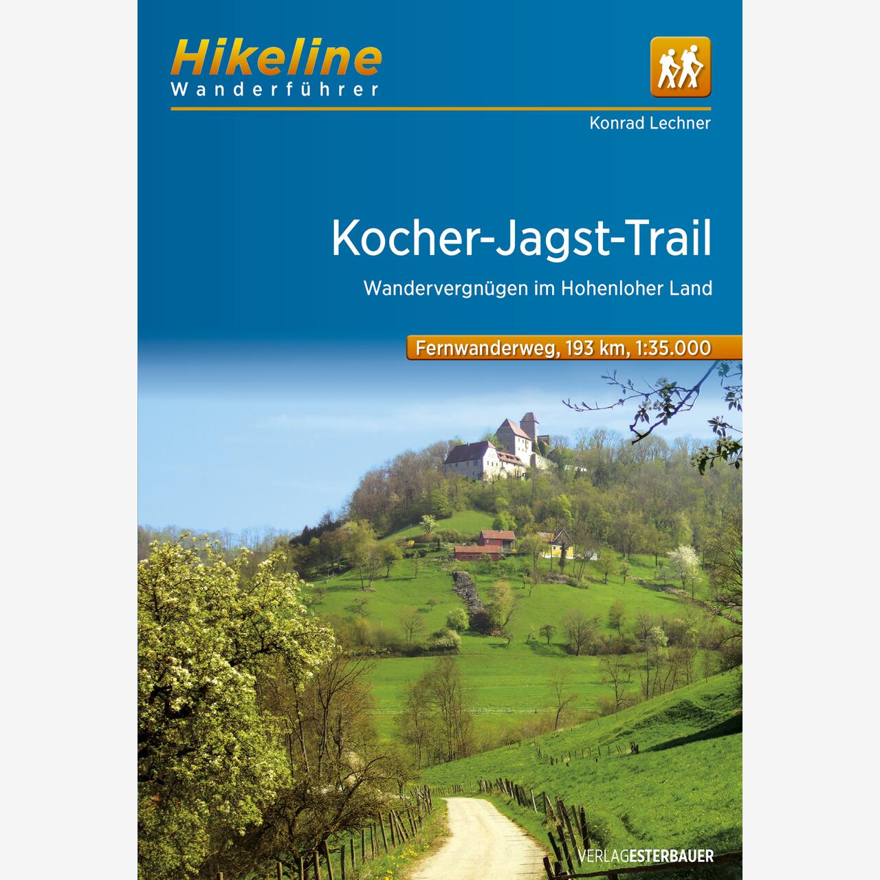 Hikeline Wanderführer Fernwanderweg Kocher-Jagst-Trail