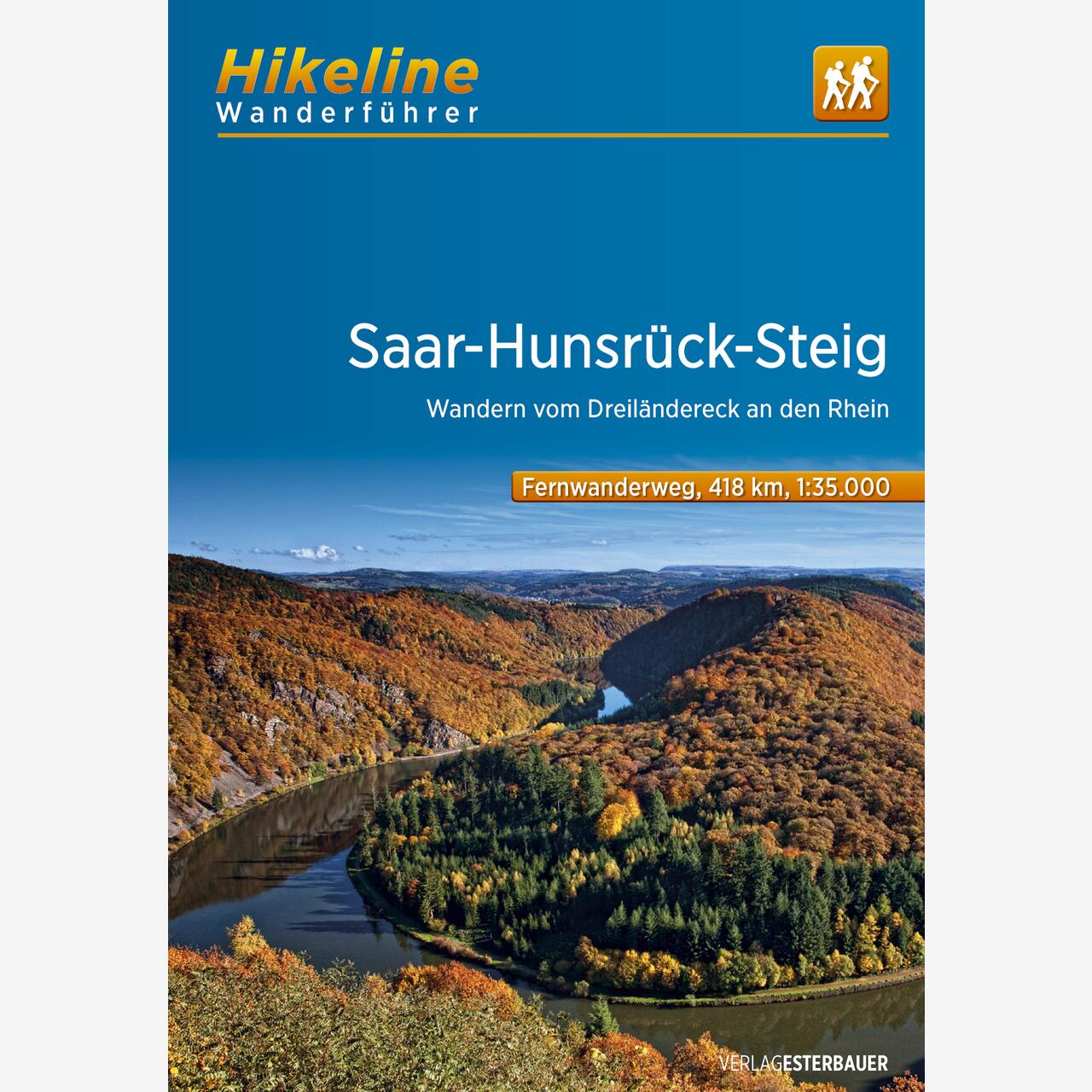 Hikeline Wanderführer Fernwanderweg Saar-Hunsrück Steig