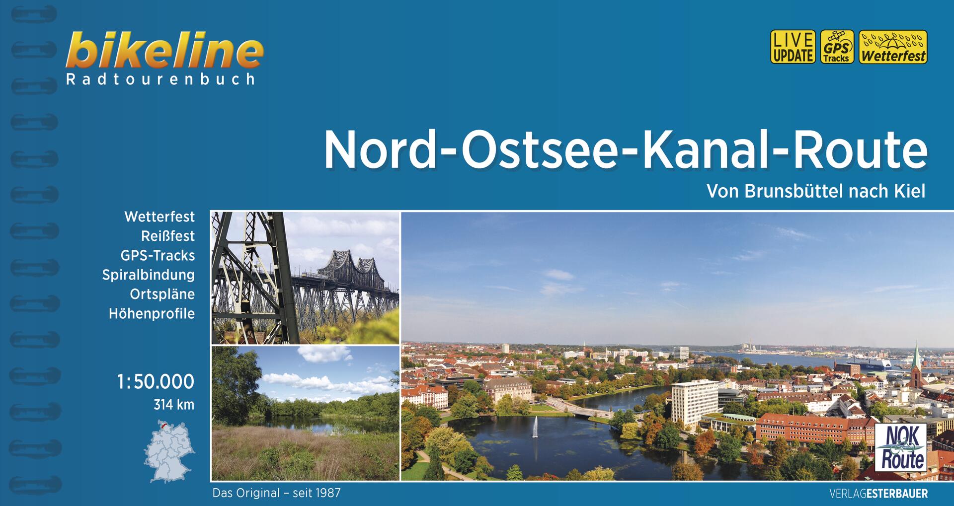 Foto vom Nord-Ostsee-Kanal-Route