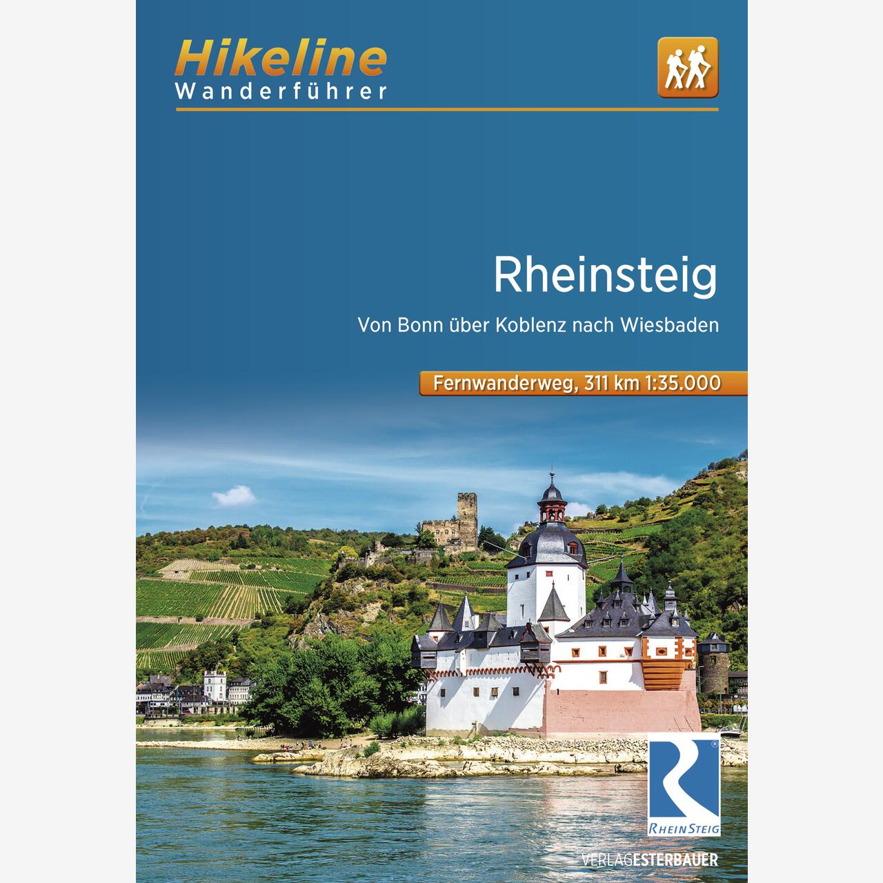 Hikeline Wanderführer Fernwanderweg Rheinsteig