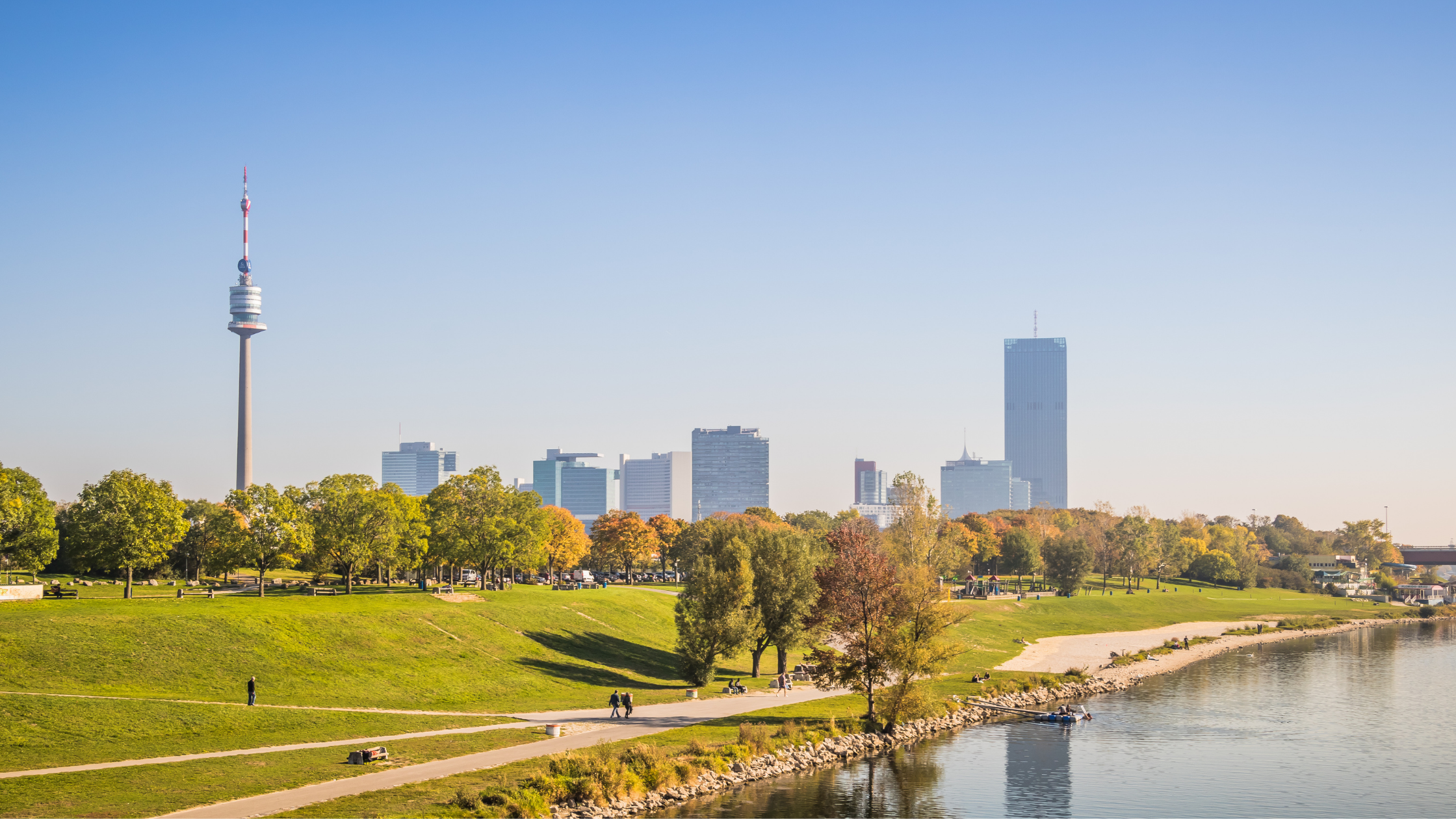 Herbststimmung auf der Donauinsel