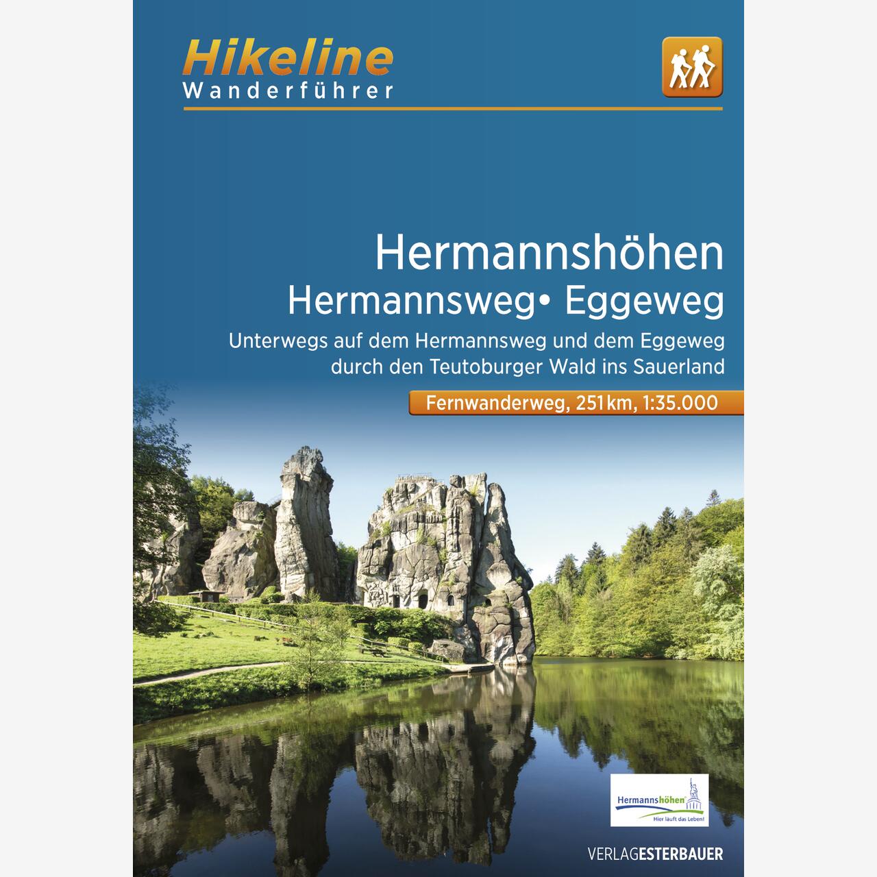 Hikeline Wanderführer Fernwanderweg Hermannshöhen – Hermannsweg • Eggeweg