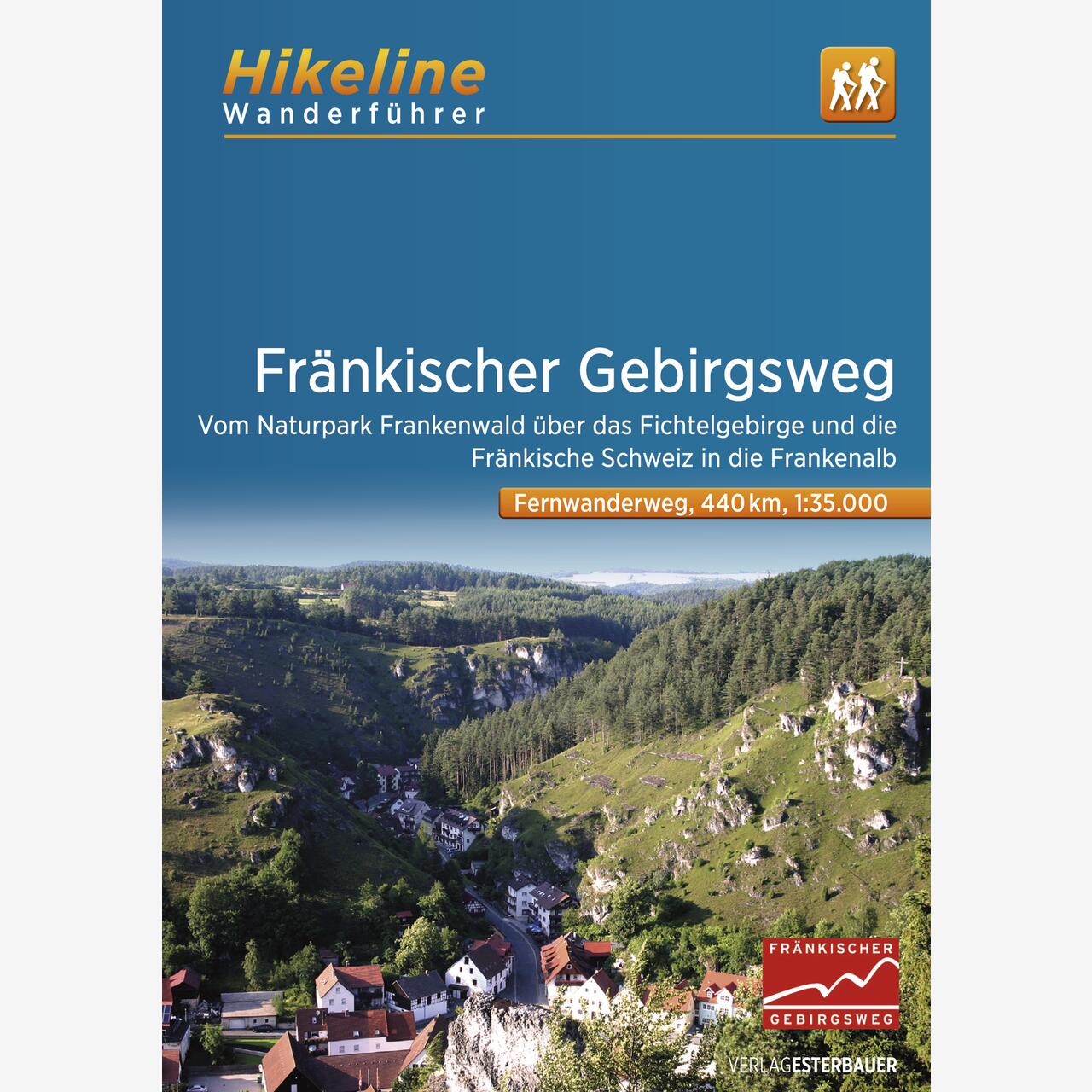 Hikeline Wanderführer Fernwanderweg Fränkischer Gebirgsweg