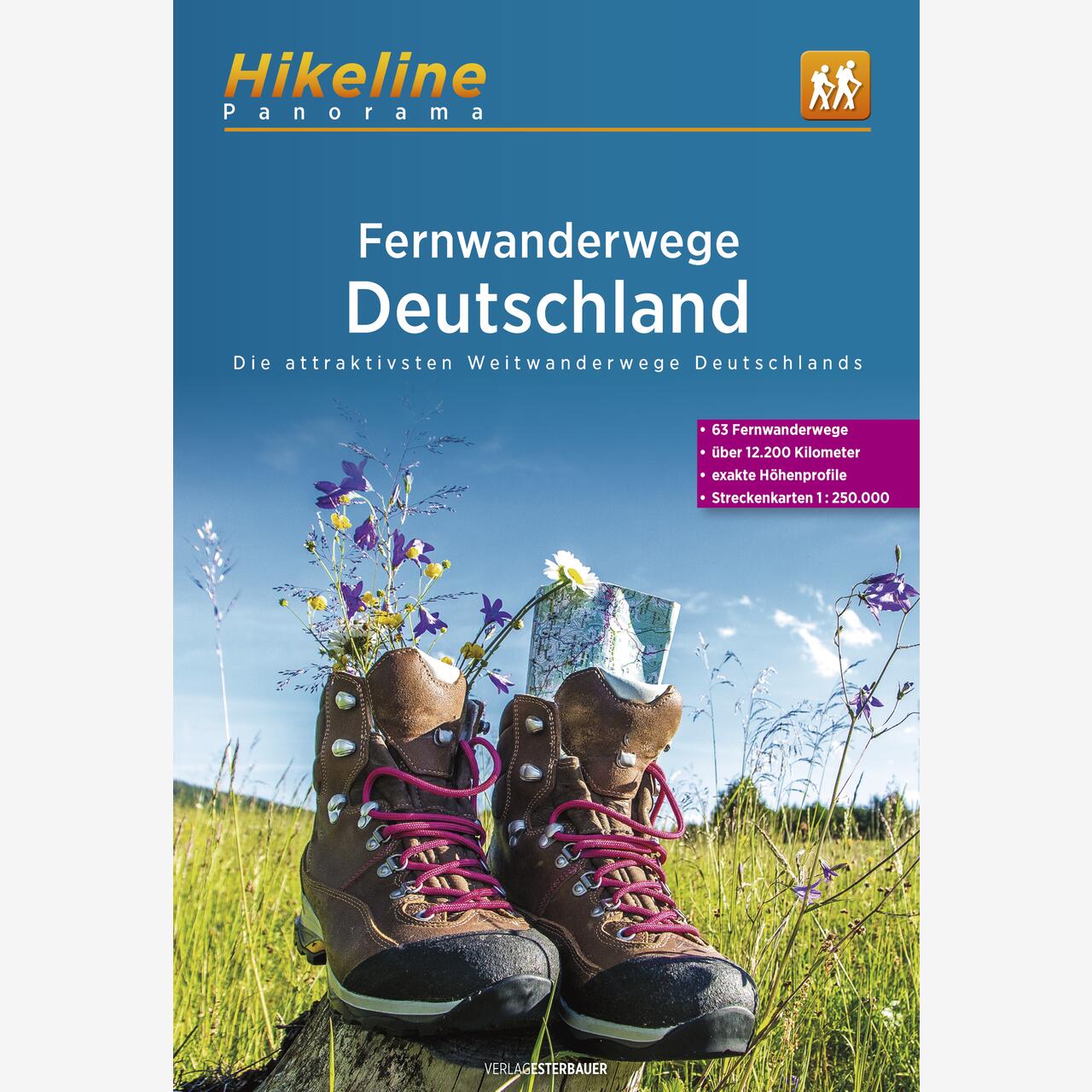 Hikeline Panorama Übersichtswerk Fernwanderwege Deutschland Hikeline Panorama Übersichtswerk Fernwanderwege Deutschland