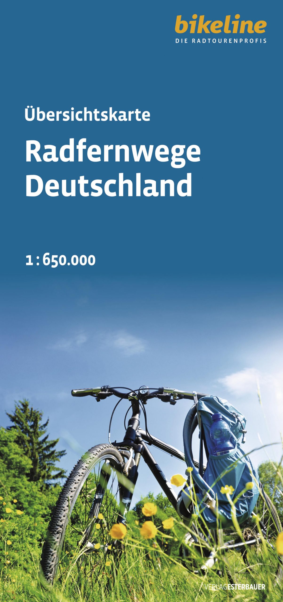 Foto vom Übersichtskarte Radfernwege Deutschland