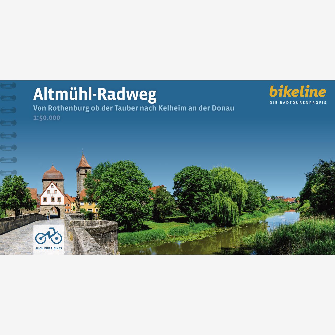 bikeline Radtourenbuch Altmühl-Radweg