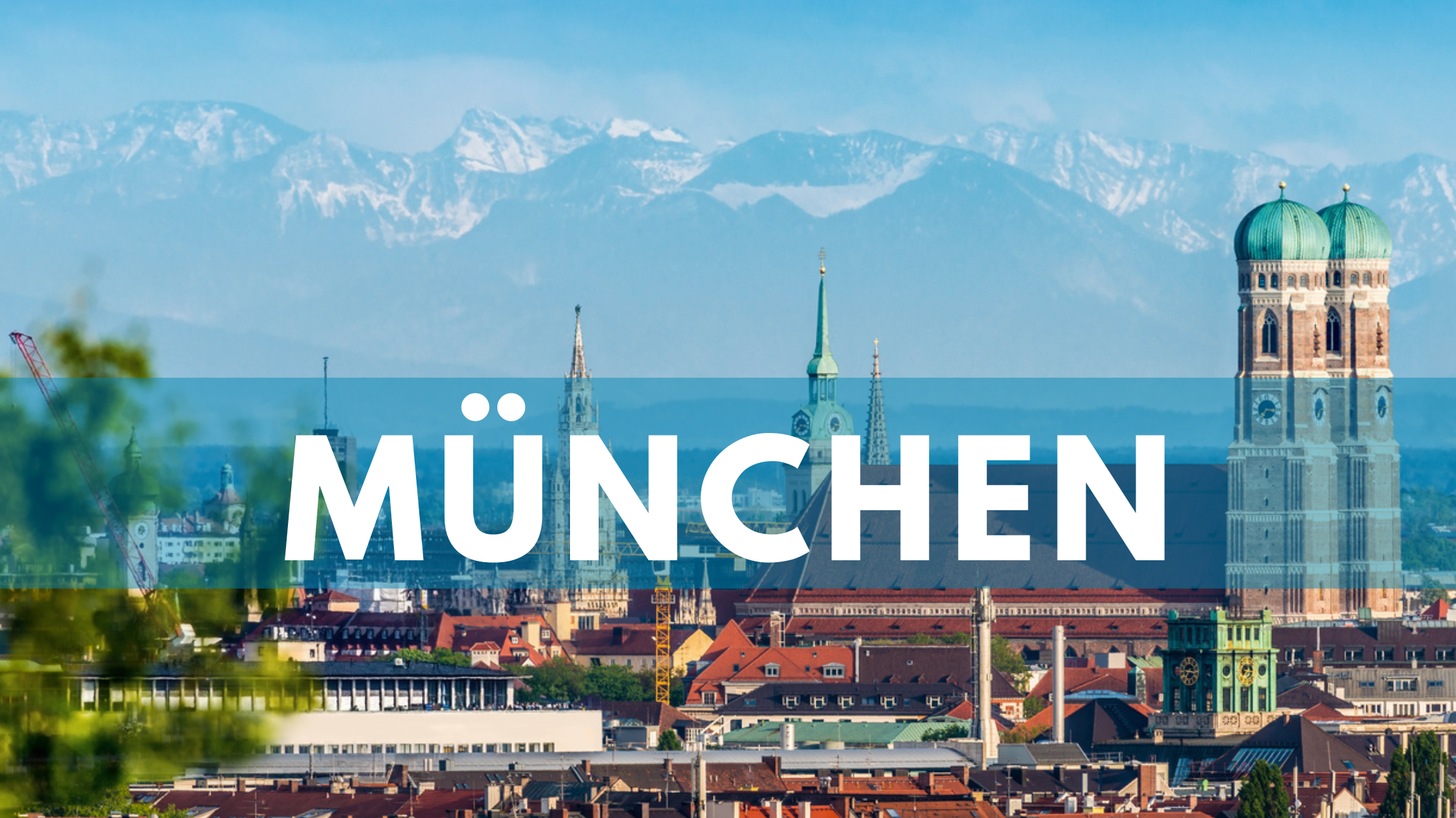 Radtouren ab, nach und durch München