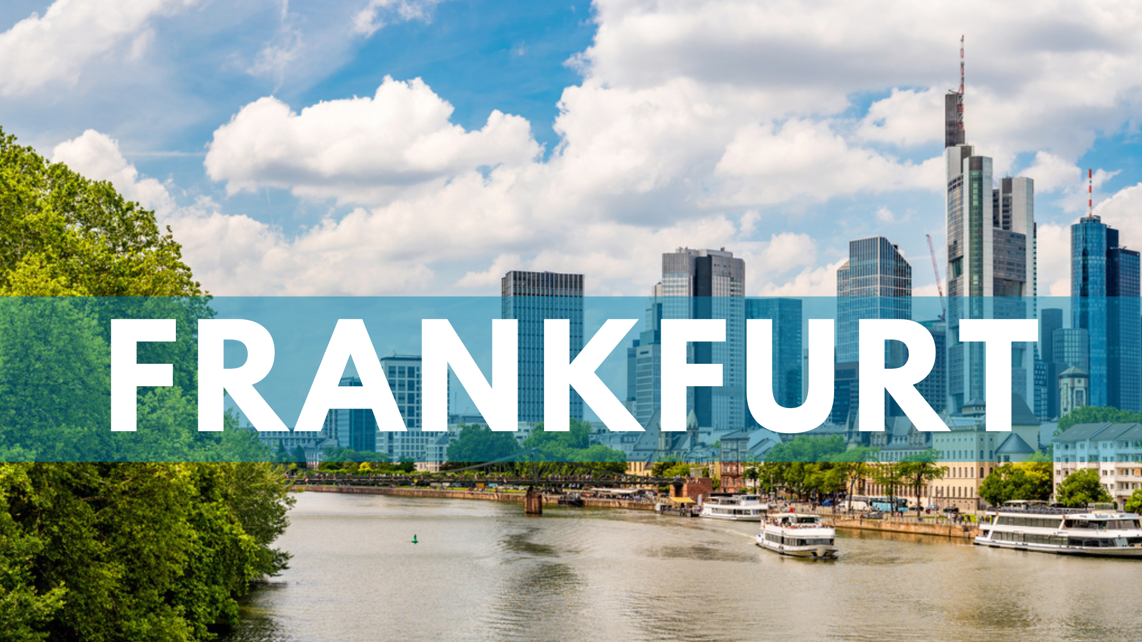 Radtouren ab, nach und durch Frankfurt