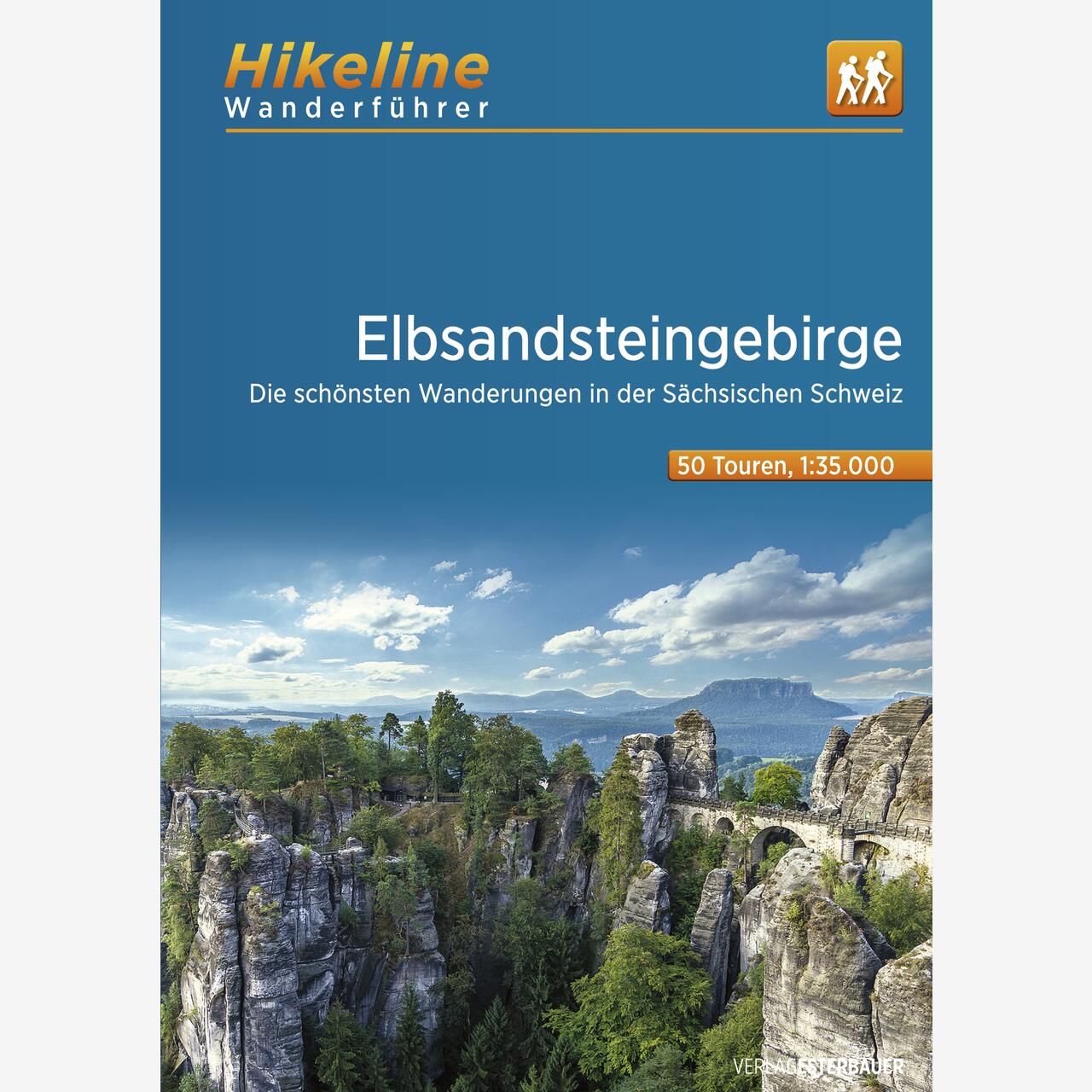 Hikeline Wanderführer Elbsandsteingebirge Hikeline Wanderführer Elbsandsteingebirge
