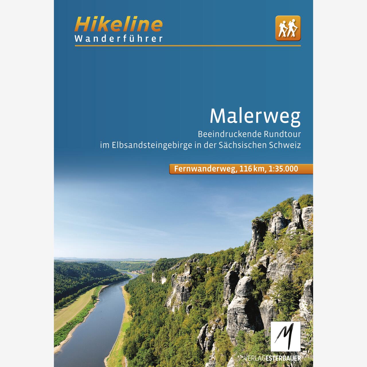 Hikeline Wanderführer Fernwanderweg Malerweg