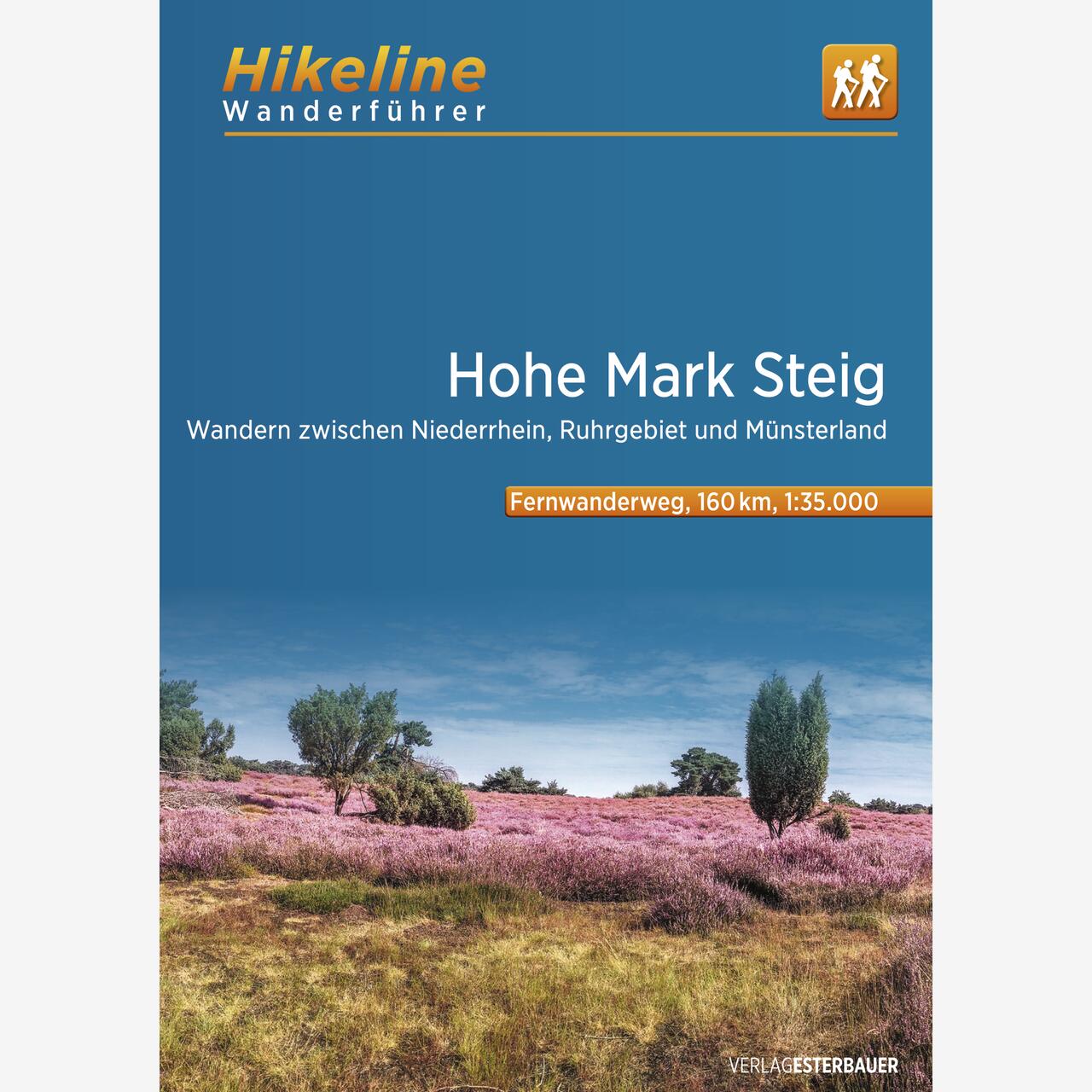 Hikeline Wanderführer Fernwanderweg Hohe Mark Steig