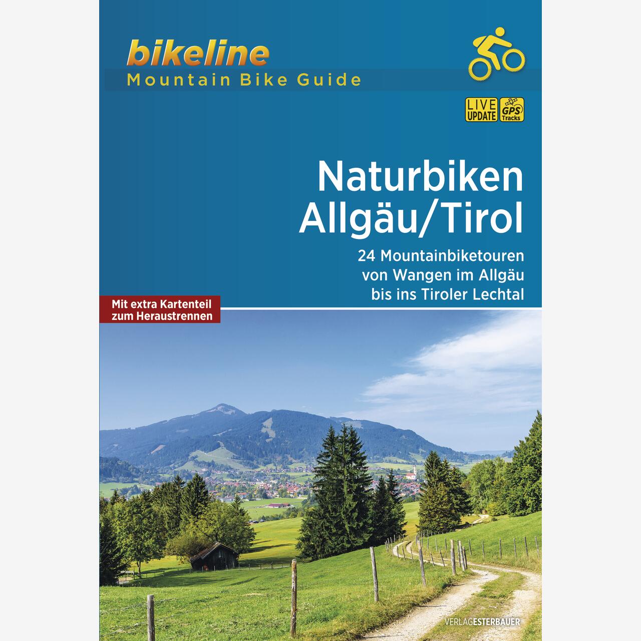 bikeline MountainBikeGuide Naturbiken Allgäu/Tirol bikeline MountainBikeGuide Naturbiken Allgäu/Tirol