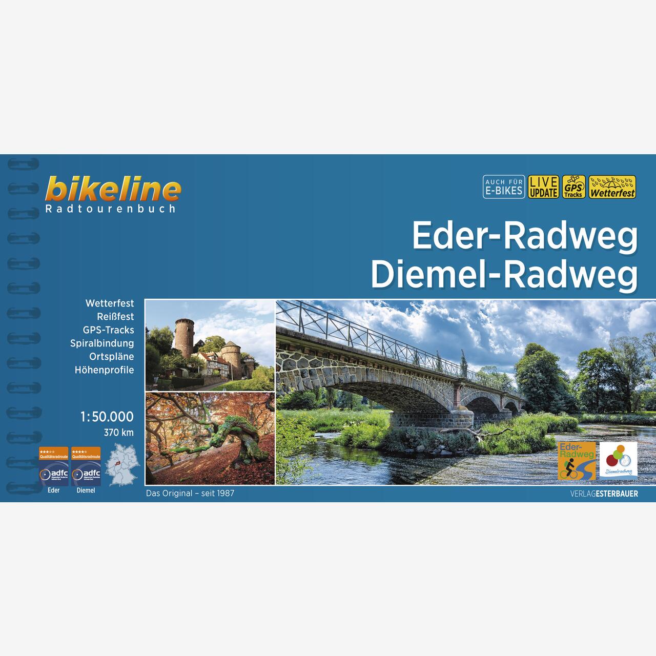 bikeline Radtourenbuch Eder-Radweg • Diemel-Radweg bikeline Radtourenbuch Eder-Radweg • Diemel-Radweg
