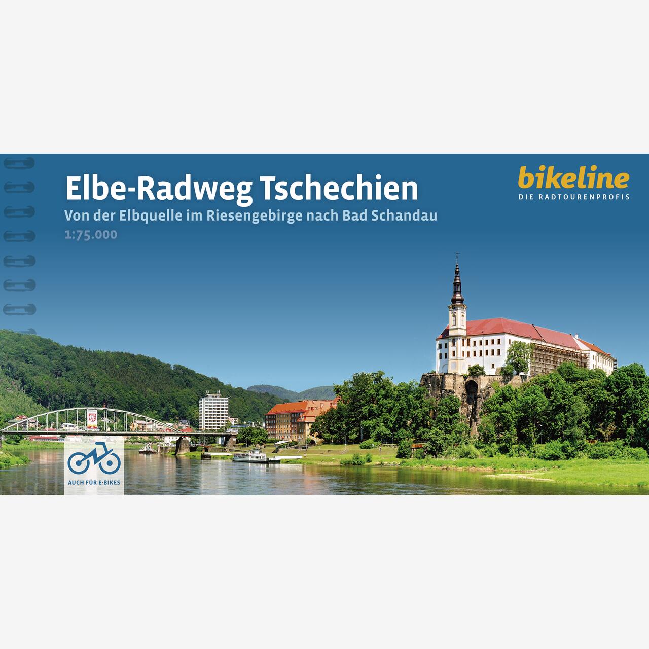 bikeline Radtourenbuch Elbe-Radweg Tschechien