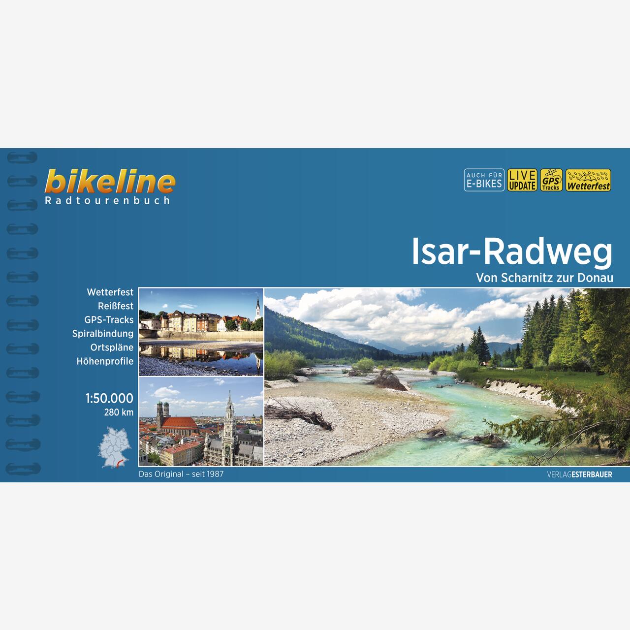 bikeline Radtourenbuch Isar-Radweg bikeline Radtourenbuch Isar-Radweg