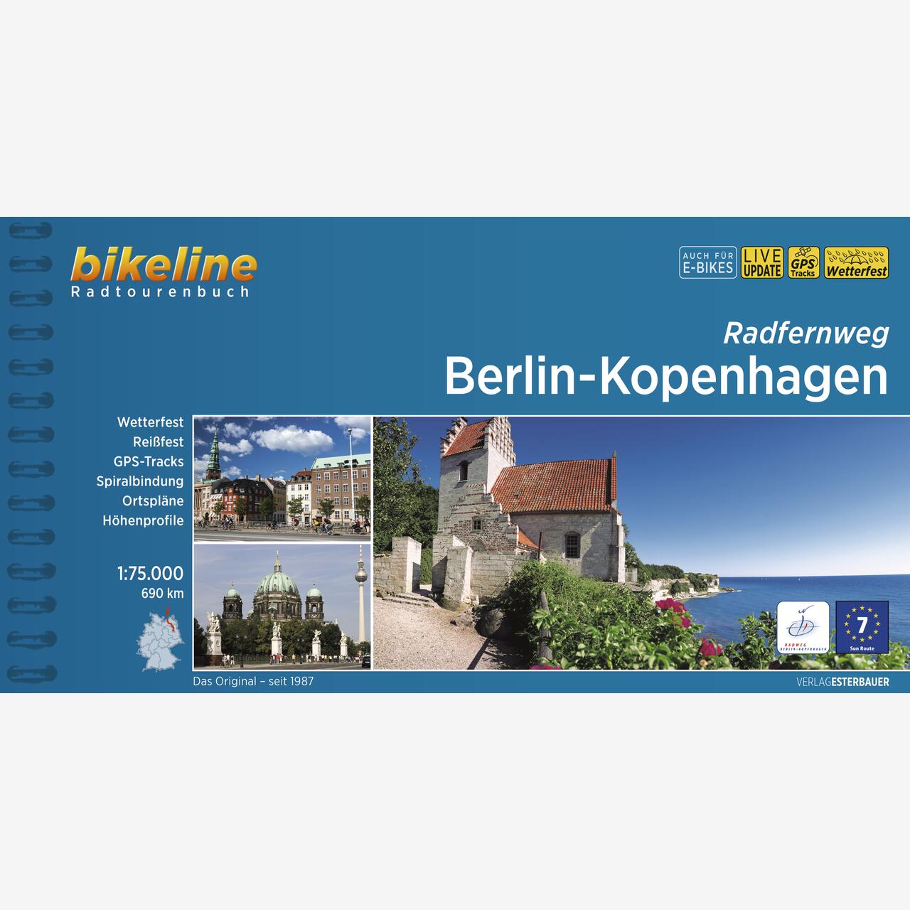 bikeline Radtourenbuch Radfernweg Berlin-Kopenhagen bikeline Radtourenbuch Radfernweg Berlin-Kopenhagen