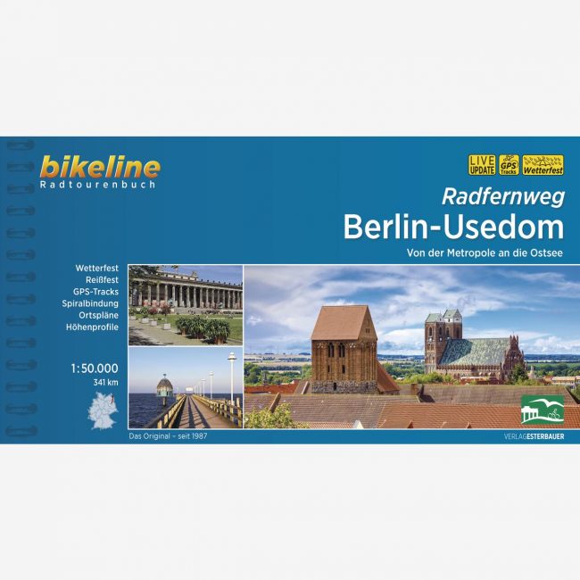 bikeline Radtourenbuch Radfernweg Berlin-Usedom