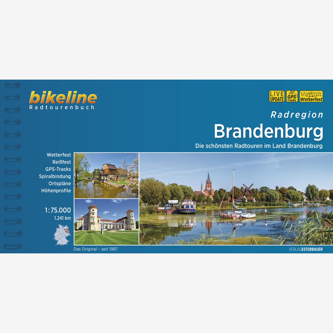 bikeline Radtourenbuch Radregion Brandenburg
