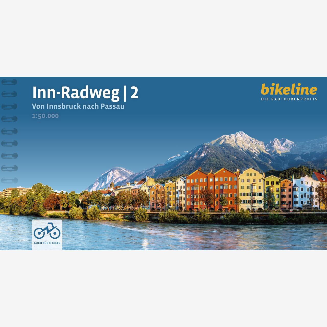 bikeline Radtourenbuch Inn-Radweg 2