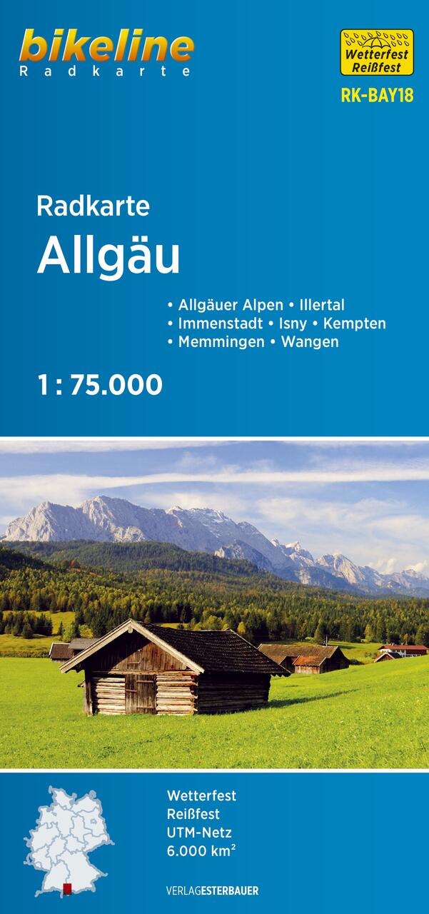 Foto vom Radkarte Allgäu Foto vom Radkarte Allgäu