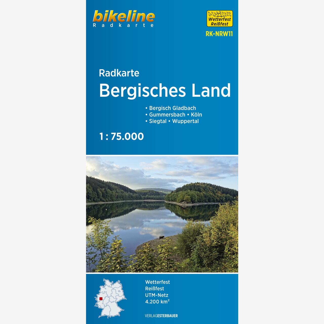 bikeline Radkarte Radkarte Bergisches Land bikeline Radkarte Radkarte Bergisches Land