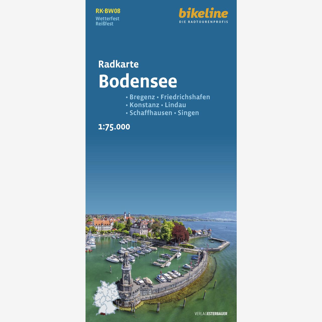 bikeline Radkarte Radkarte Bodensee