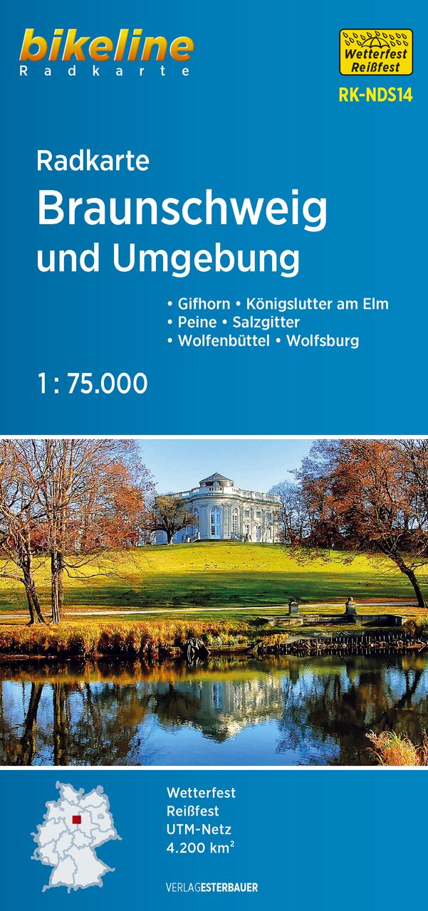 Foto vom Radkarte Braunschweig und Umgebung Foto vom Radkarte Braunschweig und Umgebung