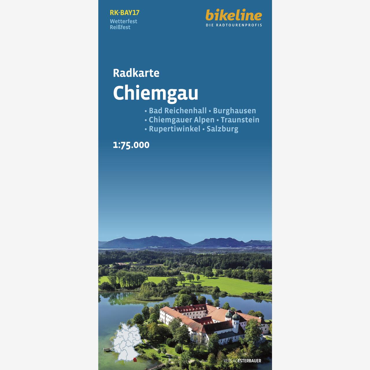 bikeline Radkarte Radkarte Chiemgau bikeline Radkarte Radkarte Chiemgau