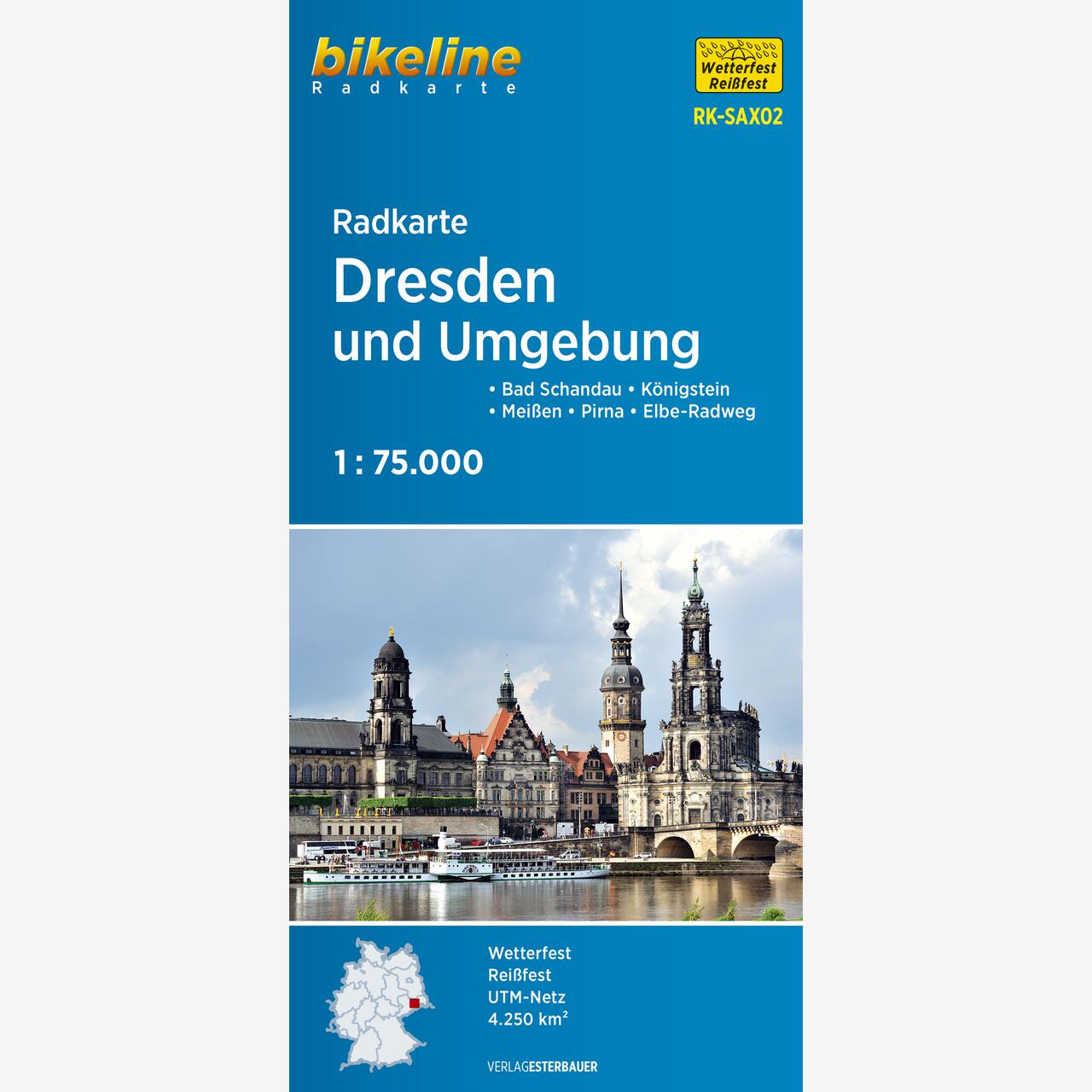bikeline Radkarte Radkarte Dresden und Umgebung bikeline Radkarte Radkarte Dresden und Umgebung