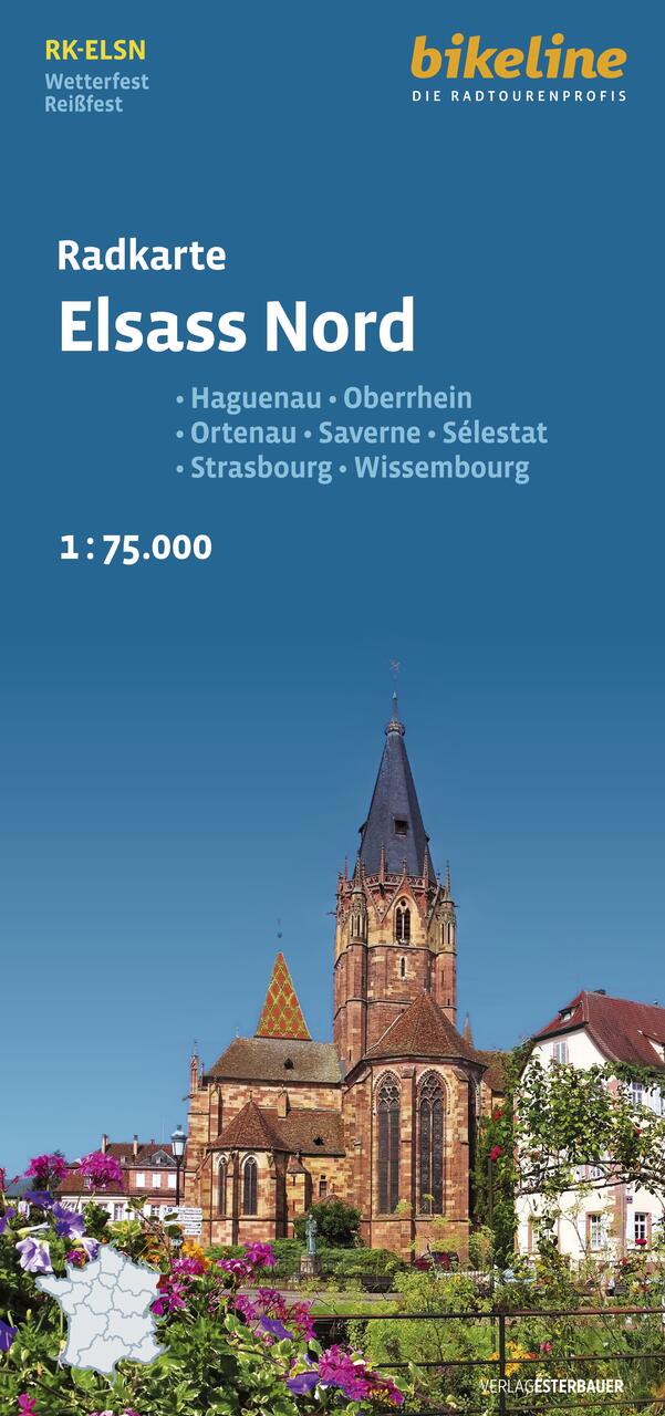 Foto vom Radkarte Elsass Nord Foto vom Radkarte Elsass Nord