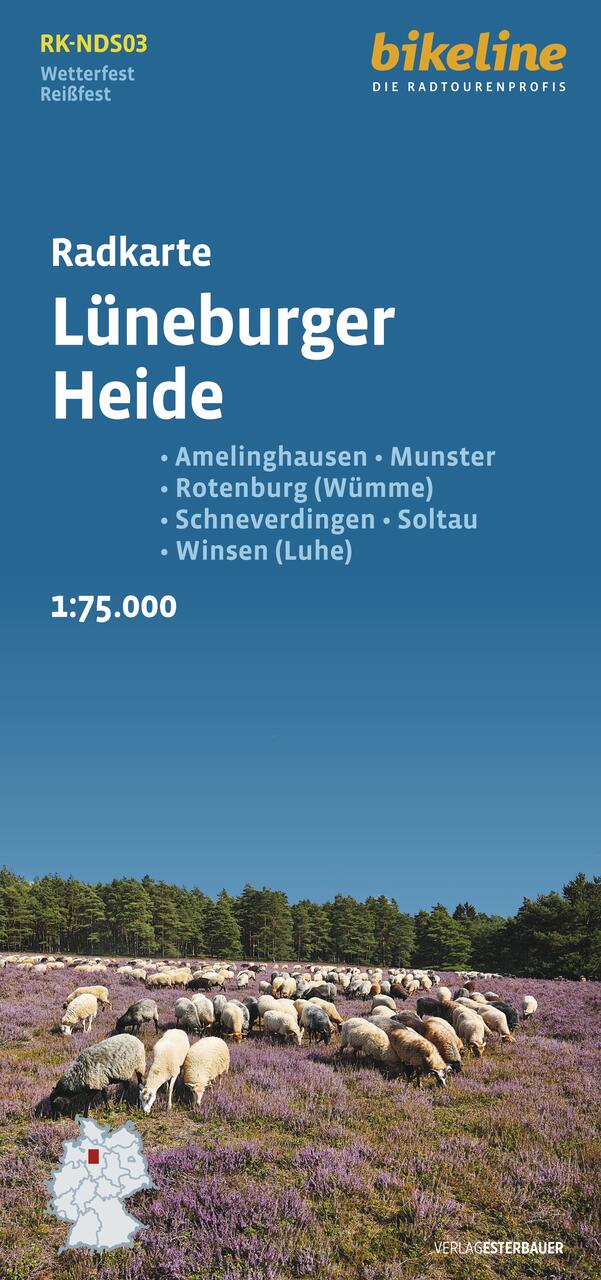 Foto vom Radkarte Lüneburger Heide Foto vom Radkarte Lüneburger Heide