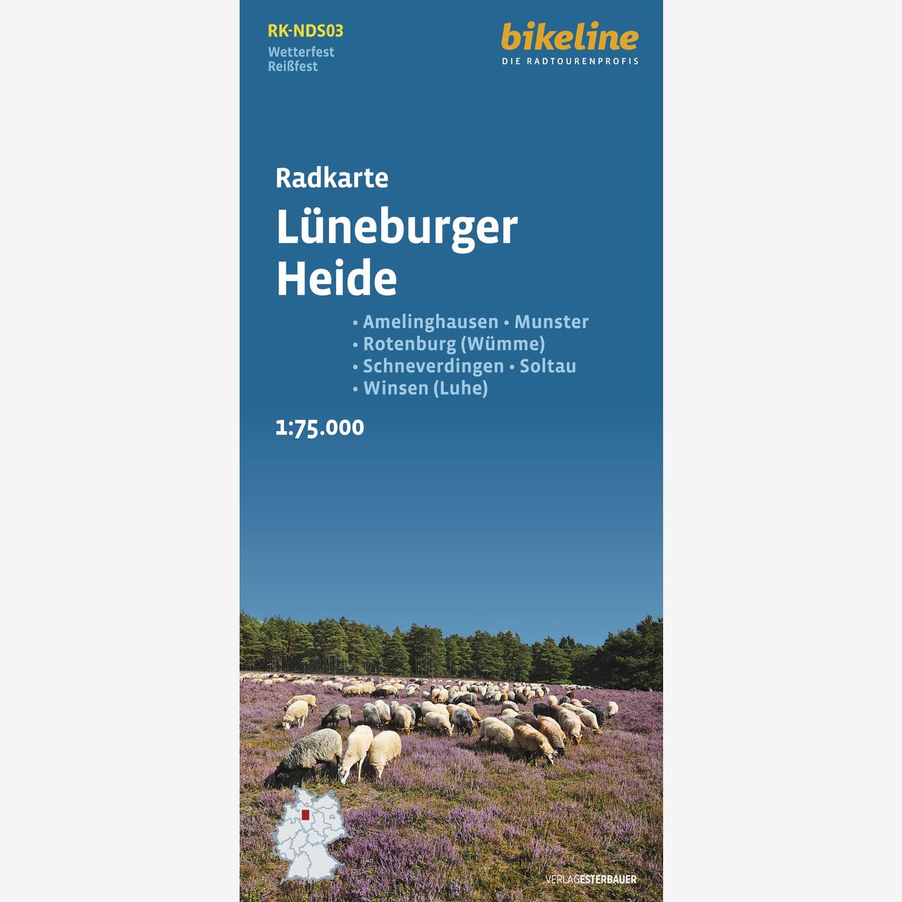 bikeline Radkarte Radkarte Lüneburger Heide bikeline Radkarte Radkarte Lüneburger Heide