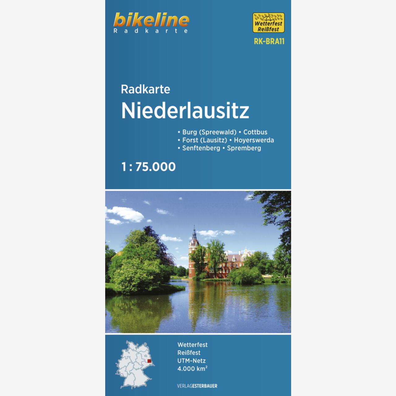 bikeline Radkarte Radkarte Niederlausitz bikeline Radkarte Radkarte Niederlausitz