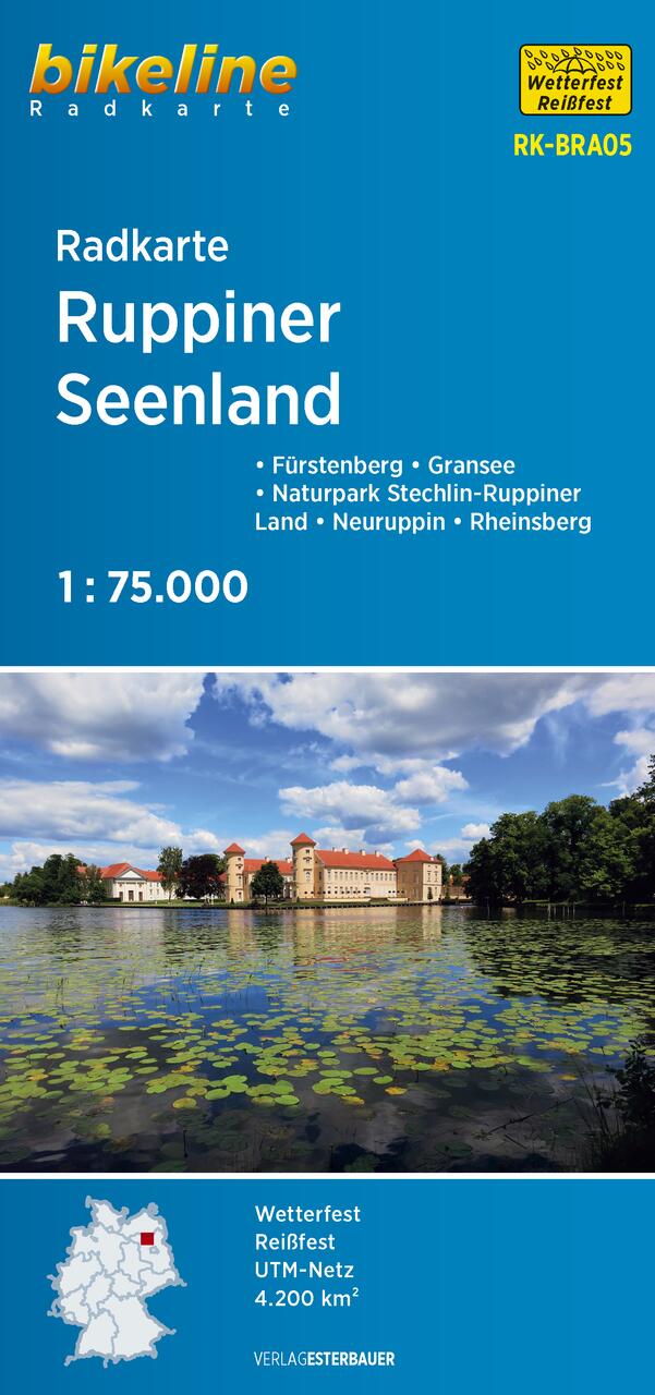 Foto vom Radkarte Ruppiner Seenland Foto vom Radkarte Ruppiner Seenland