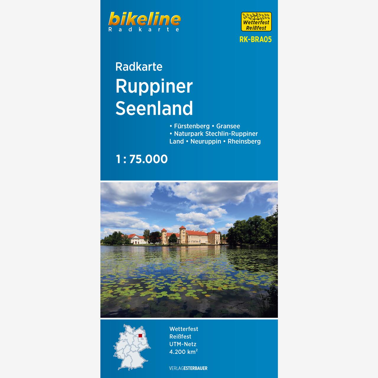 bikeline Radkarte Radkarte Ruppiner Seenland bikeline Radkarte Radkarte Ruppiner Seenland