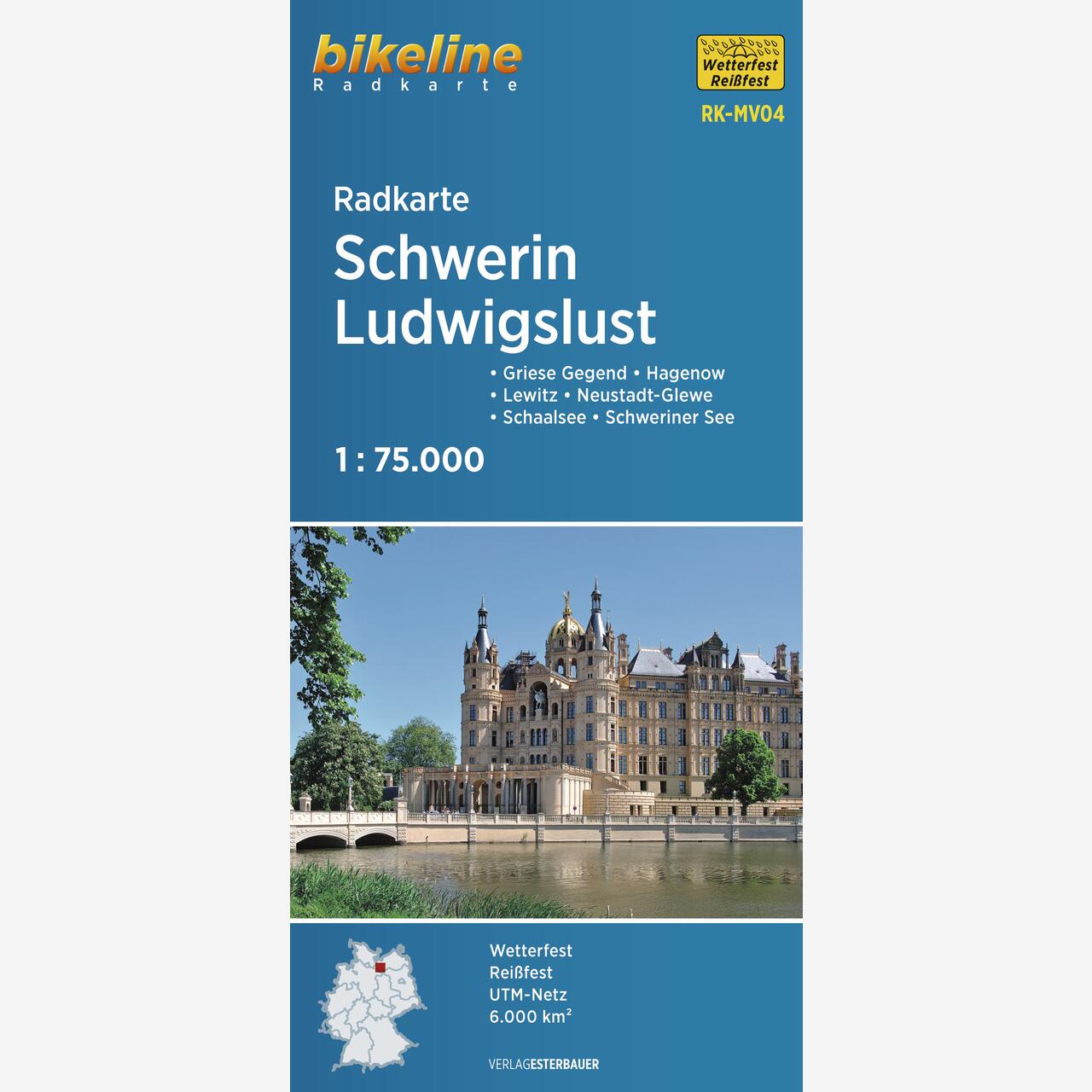 bikeline Radkarte Radkarte Schwerin bikeline Radkarte Radkarte Schwerin
