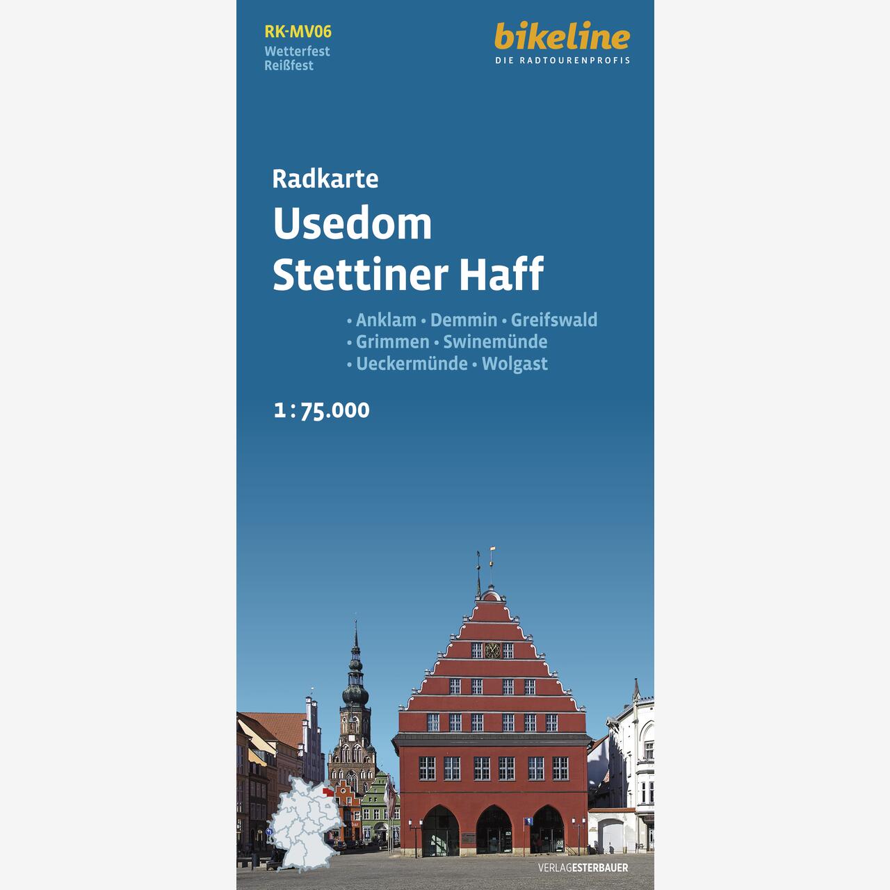 bikeline Radkarte Radkarte Usedom bikeline Radkarte Radkarte Usedom