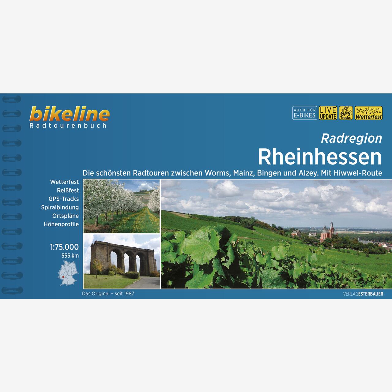 bikeline Radtourenbuch Radregion Rheinhessen