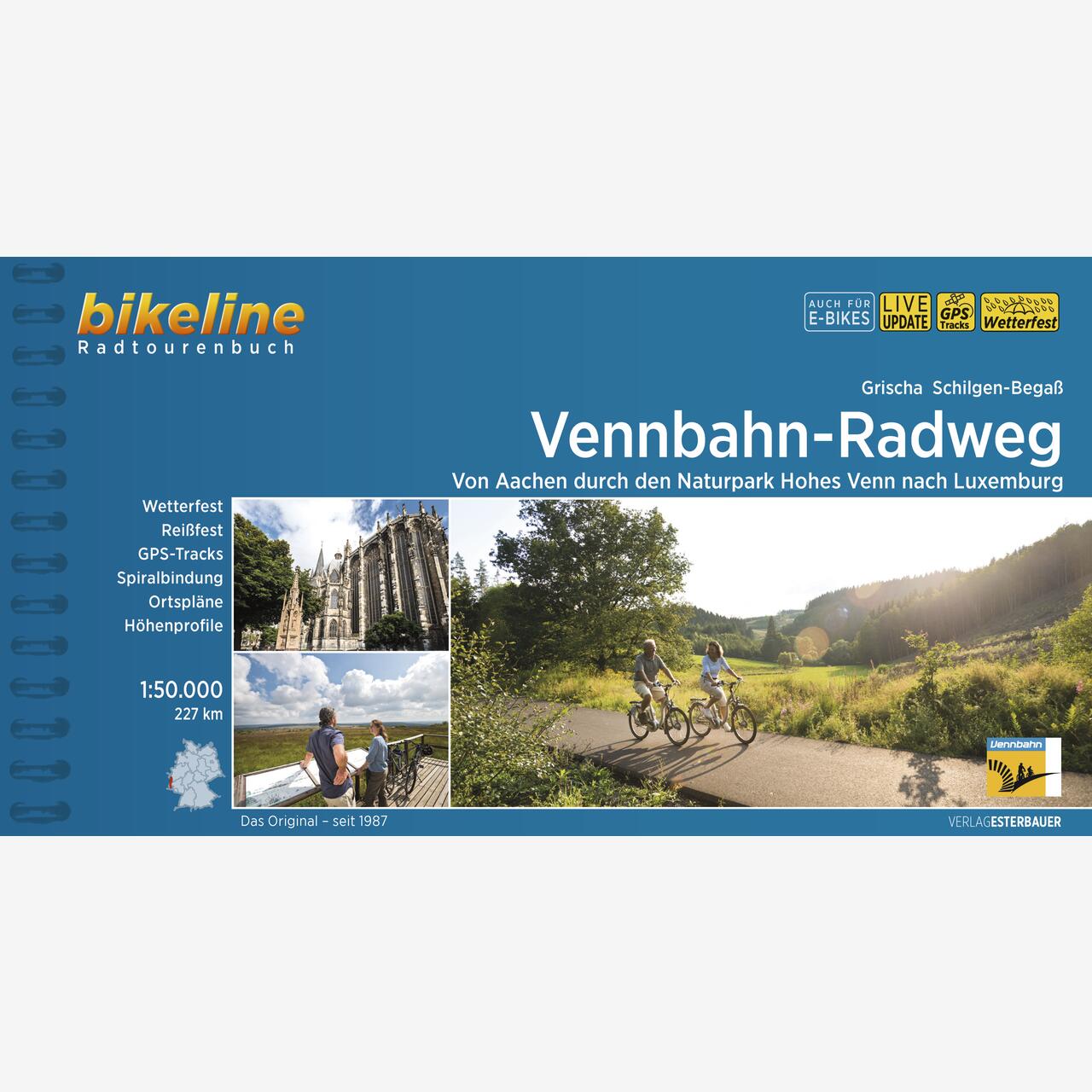 bikeline Radtourenbuch Vennbahn-Radweg