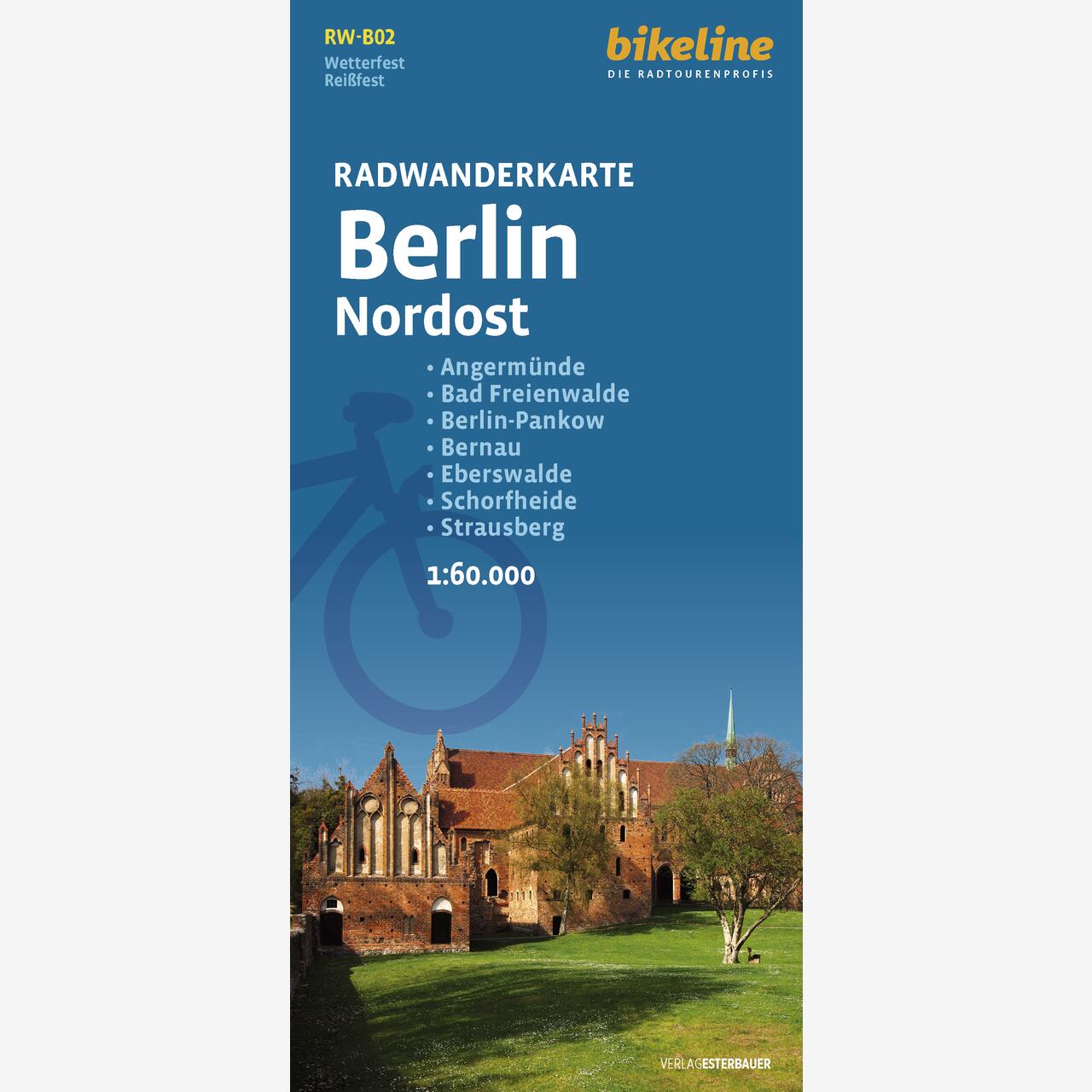 bikeline Radwanderkarte Radwanderkarte Berlin Nordost bikeline Radwanderkarte Radwanderkarte Berlin Nordost