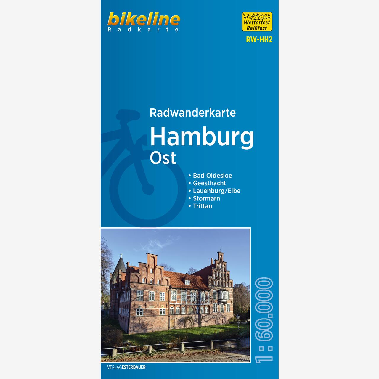 bikeline Radwanderkarte Radwanderkarte Hamburg Ost bikeline Radwanderkarte Radwanderkarte Hamburg Ost