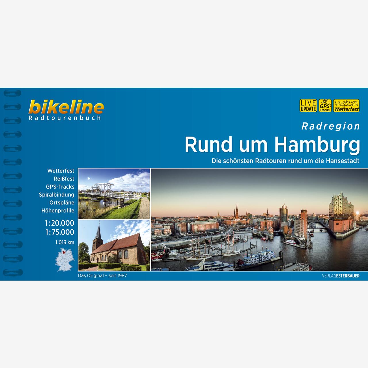 bikeline Radtourenbuch Radregion Rund um Hamburg