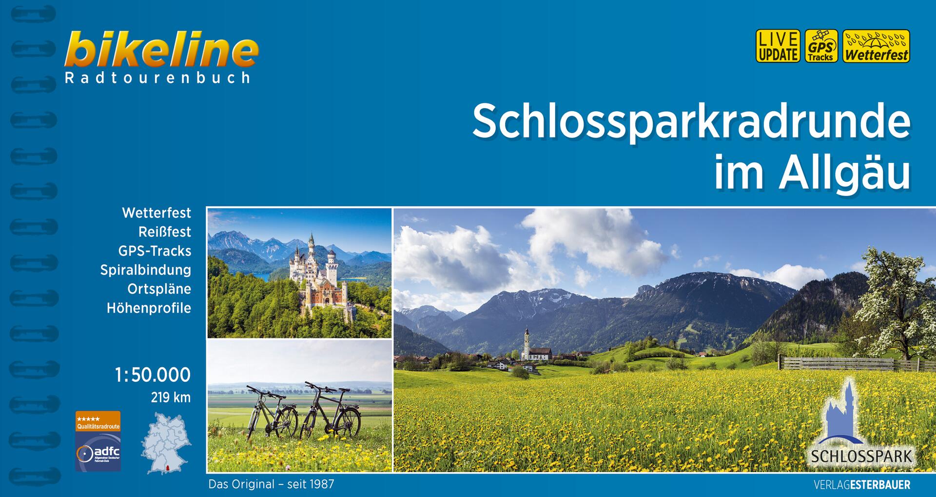 Foto vom Schlossparkradrunde im Allgäu Foto vom Schlossparkradrunde im Allgäu