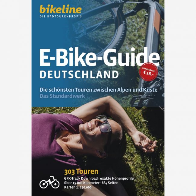 bikeline Panorama Übersichtswerk E-Bike-Guide Deutschland