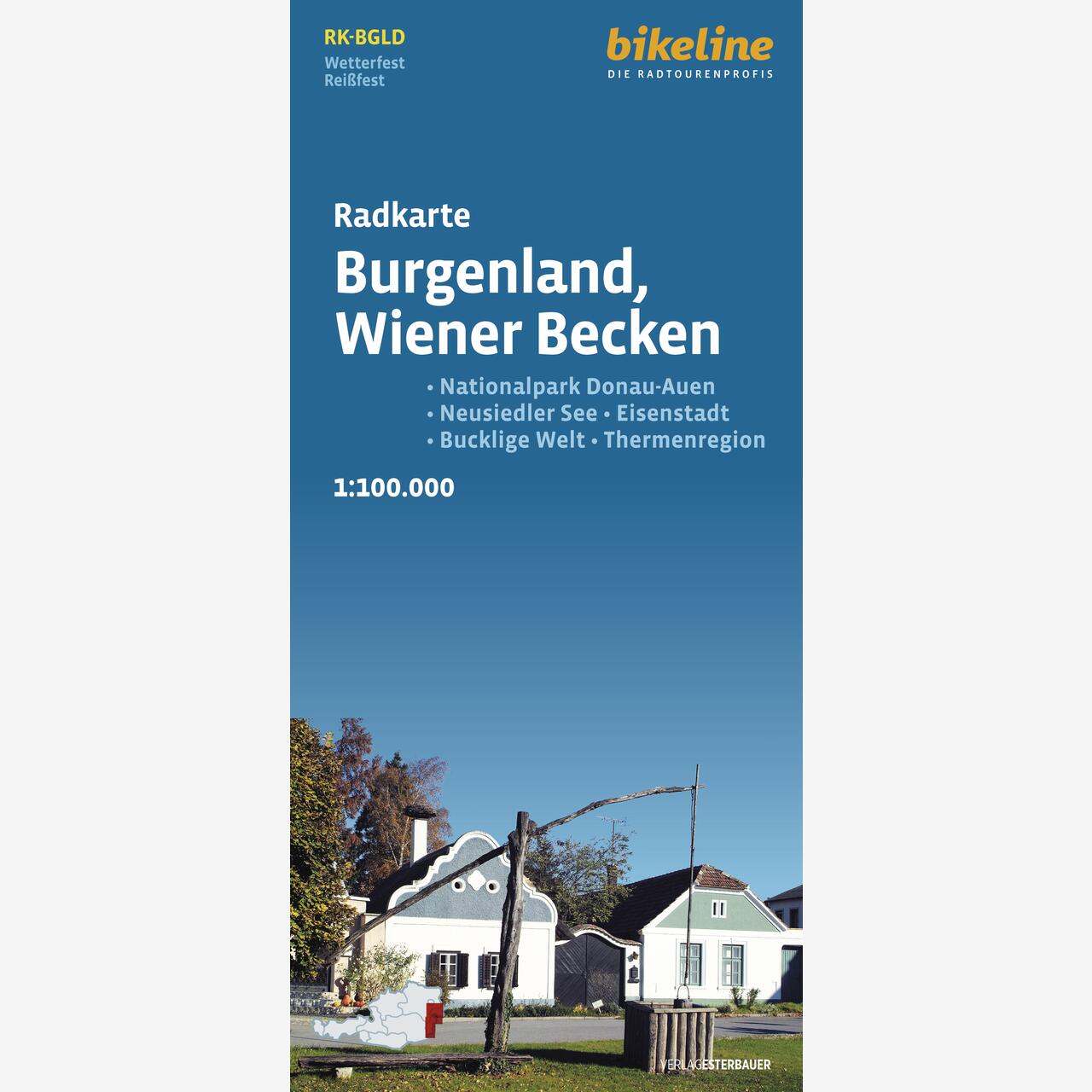 bikeline Radkarte Radkarte Burgenland